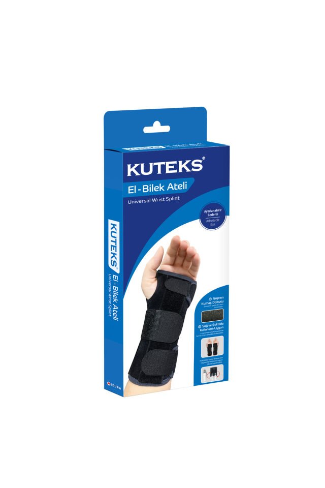 KUTEKS EL BİLEK ATELİ NEOPREN - BAŞPARMAK DESTEKSİZ ÇİFT TARAFLI