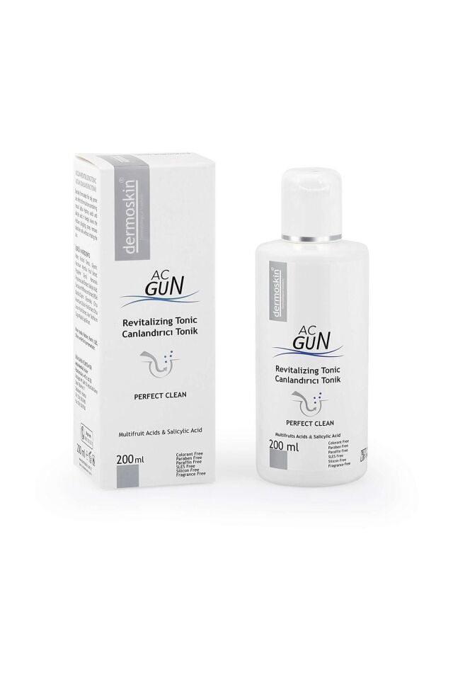 DERMOSKİN ACNEGUN CANLANDIRICI TONİK 200 ML