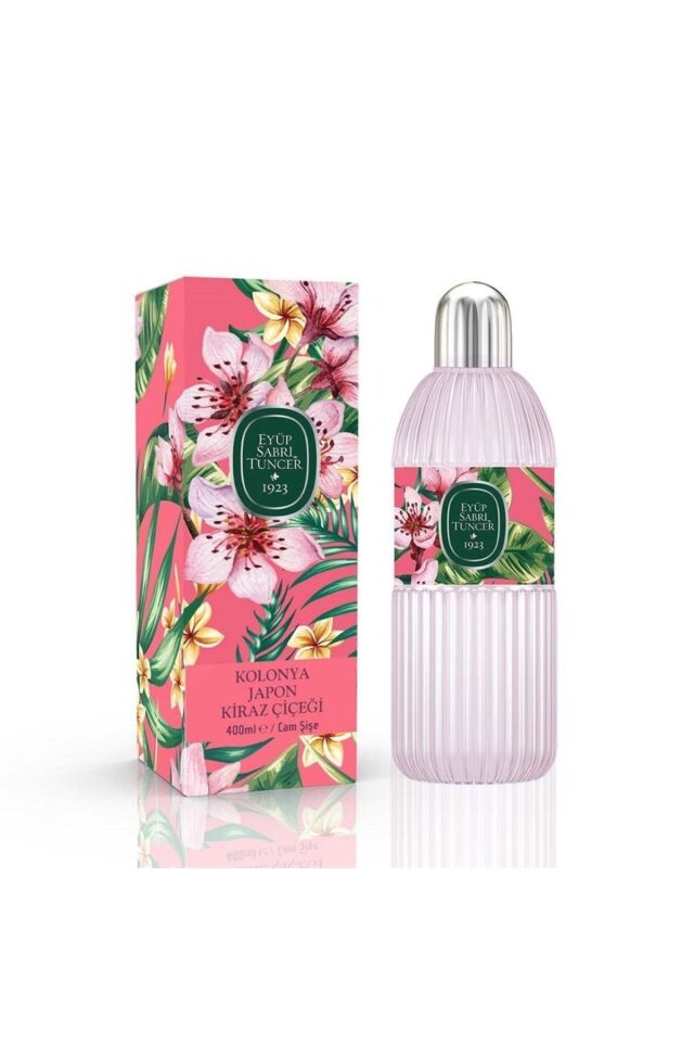 EYÜP SABRİ TUNCER KOLONYA 400 ML JAPON KİRAZ ÇİÇEĞİ CAM