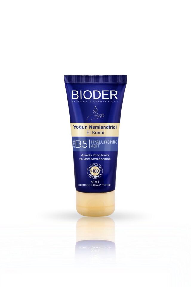 BIODER NEMLENDİRİCİ EL KREMİ 50ML