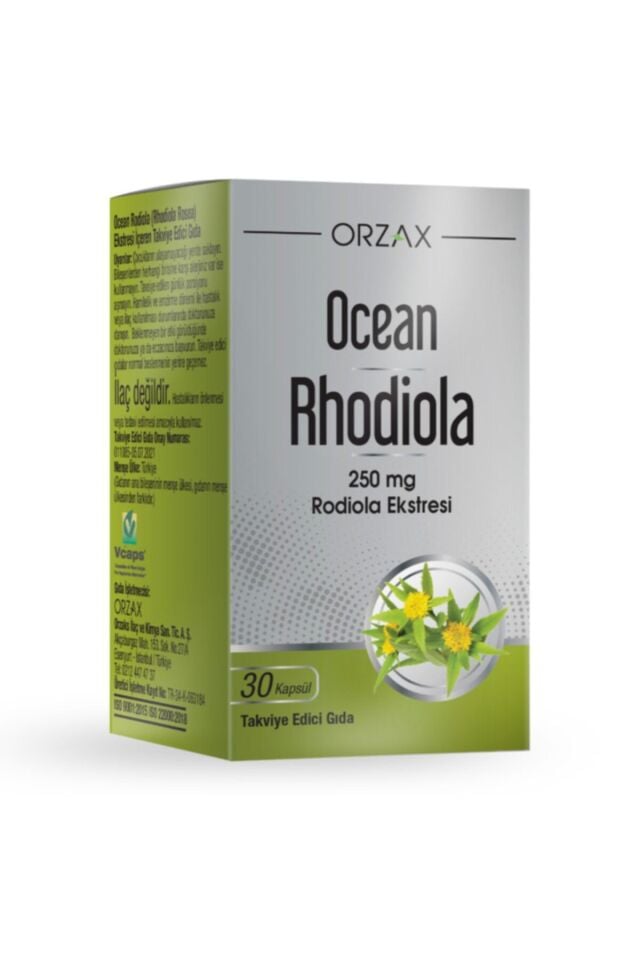 OCEAN RHODIOLA 250MG 30 KAPSÜL