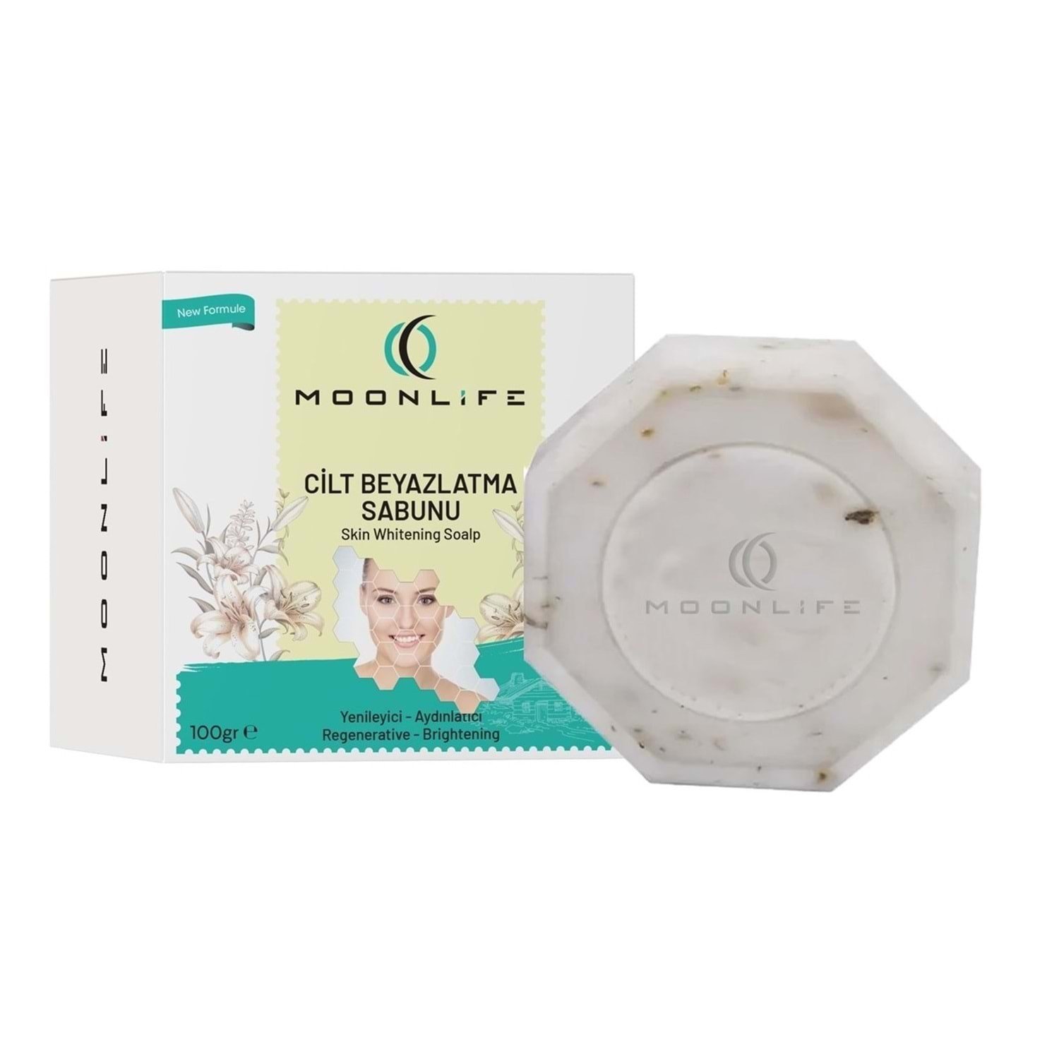 MOON LİFE CİLT BEYAZLATMA SABUN 100 G