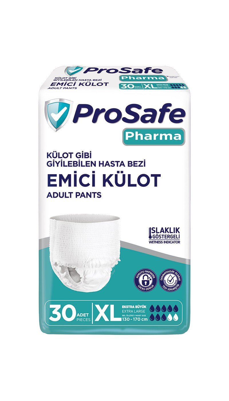 PROSAFE PHARMA EMİCİ KÜLOT XLARGE 30'LU