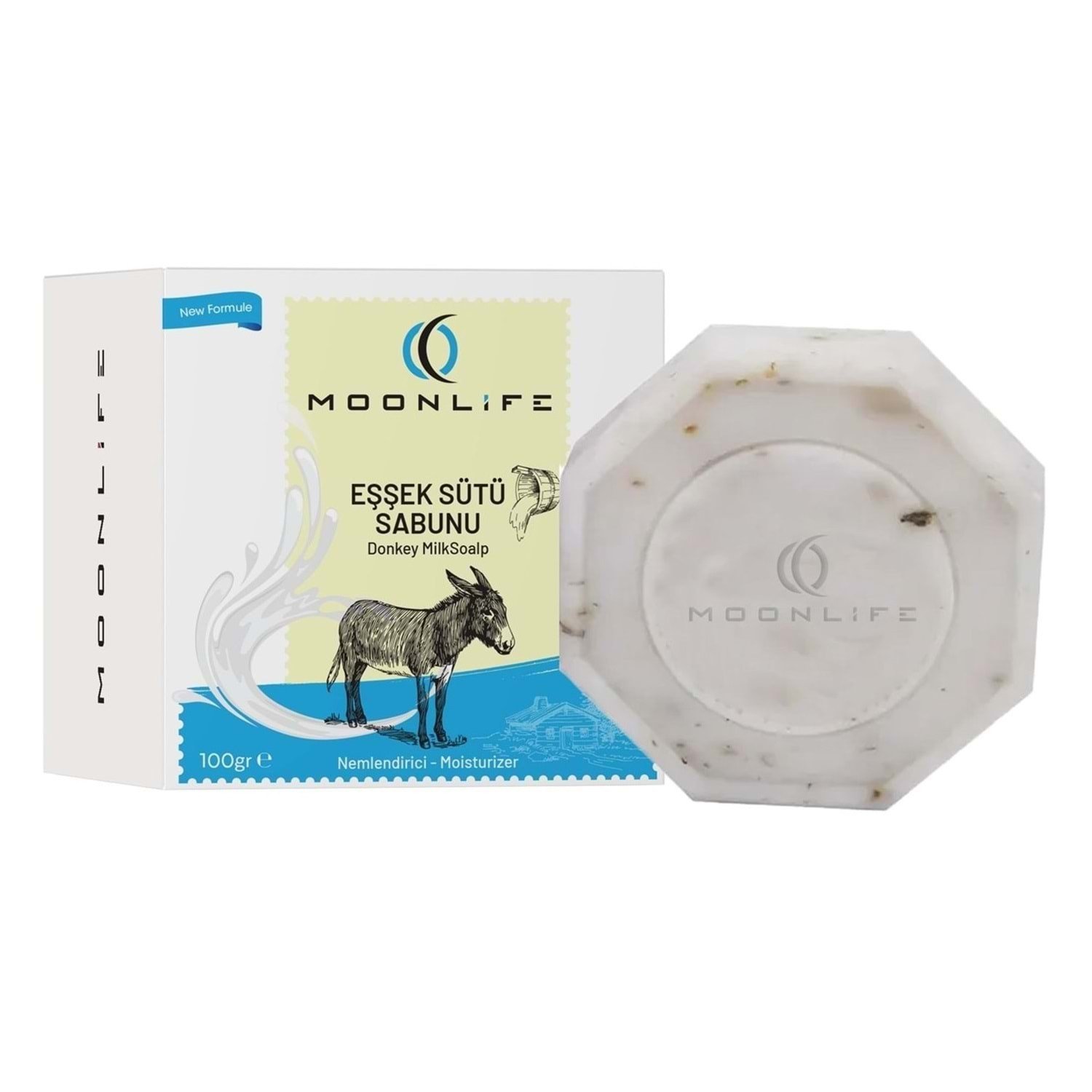 MOON LİFE EŞEK SÜTÜ SABUN 100 GR