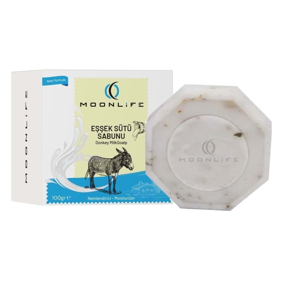 MOON LİFE EŞEK SÜTÜ SABUN 100 GR
