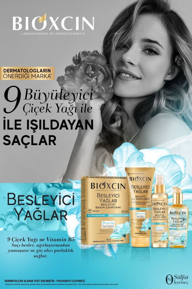 BIOXCIN BESLEYİCİ YAĞLAR ŞAMPUAN 300 ML