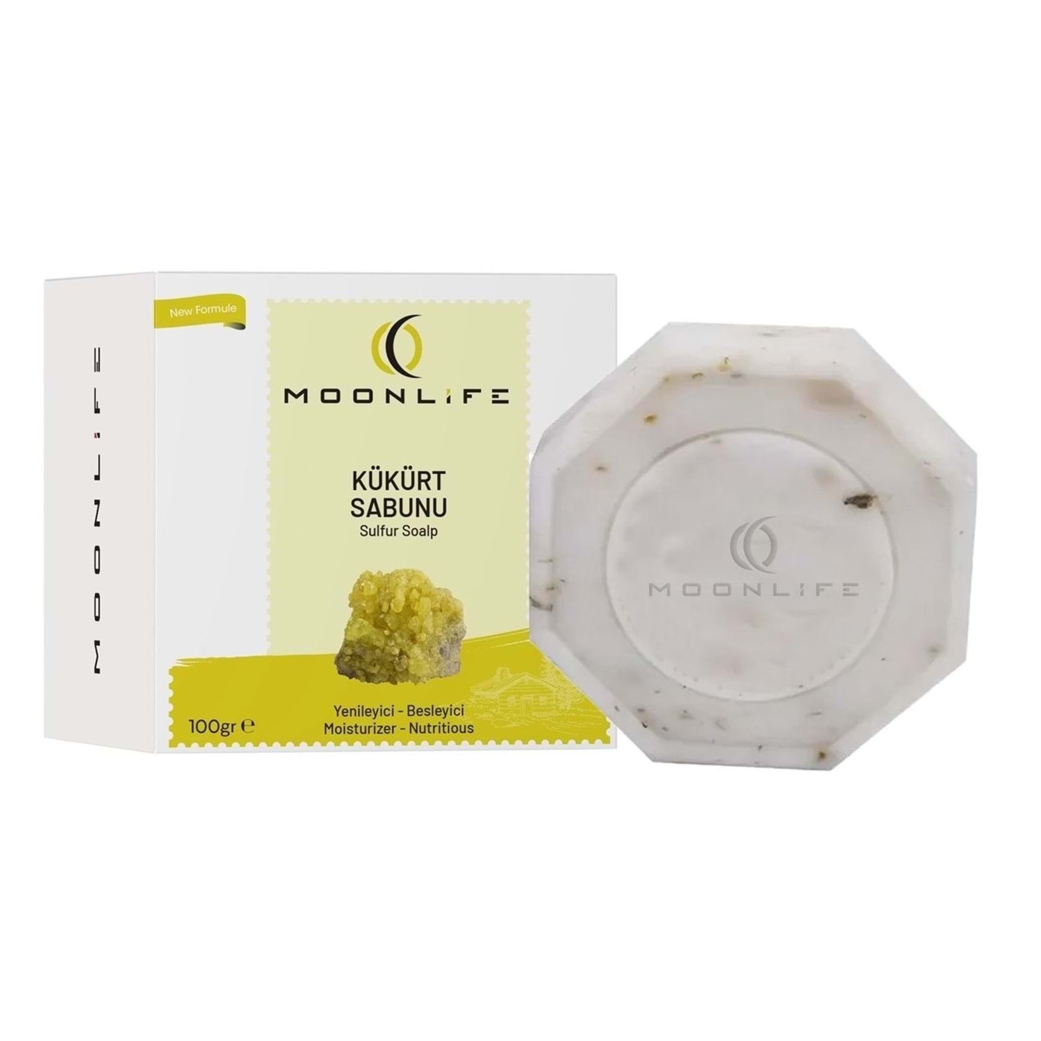 MOON LİFE KÜKÜRTLÜ SABUN 100 GR