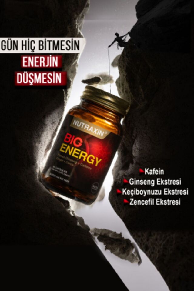 NUTRAXIN BIG ENERGY 60 KAPSÜL
