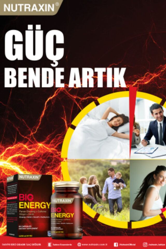 NUTRAXIN BIG ENERGY 60 KAPSÜL