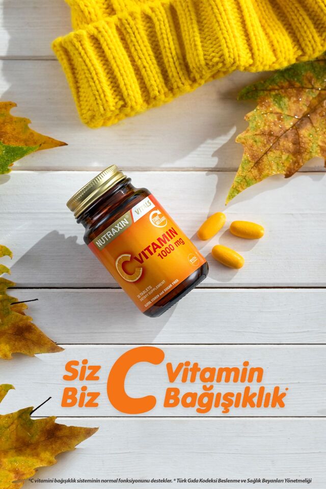 NUTRAXIN C VİTAMİN 1000MG 30 TABLET