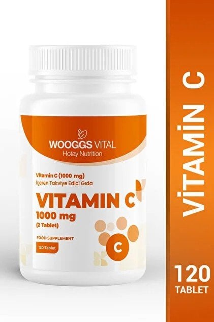 WOOGGS VİTAL VİTAMİN C 1000 MG 120 TABLET
