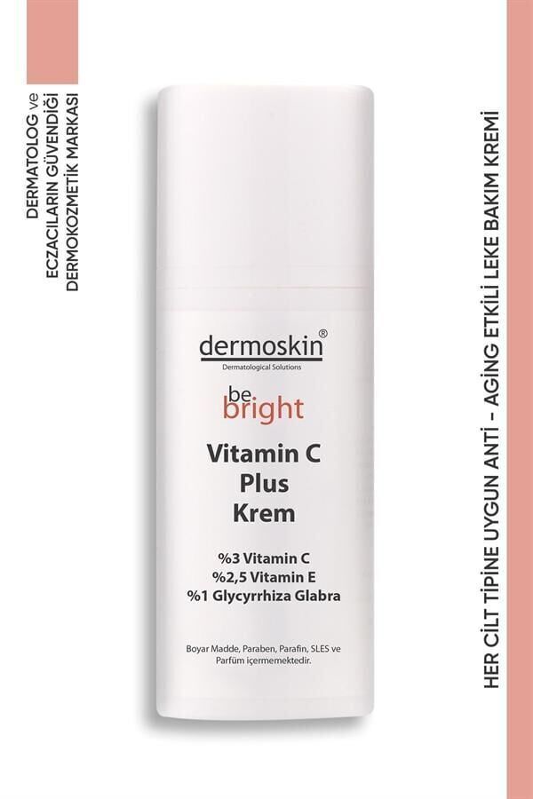 DERMOSKİN BE BRIGHT VİTAMİN C PLUS KREM 33 ML