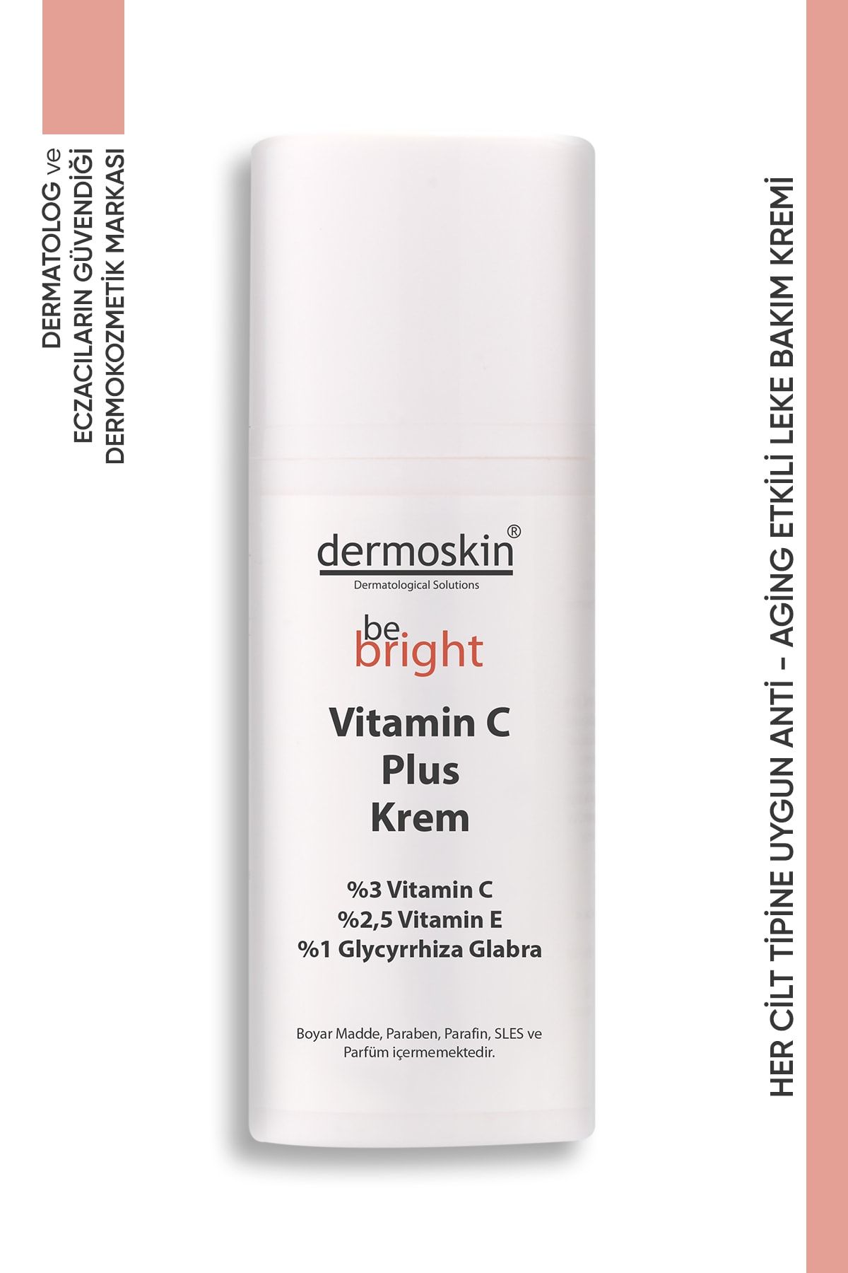 DERMOSKİN BE BRIGHT VİTAMİN C PLUS KREM 33 ML