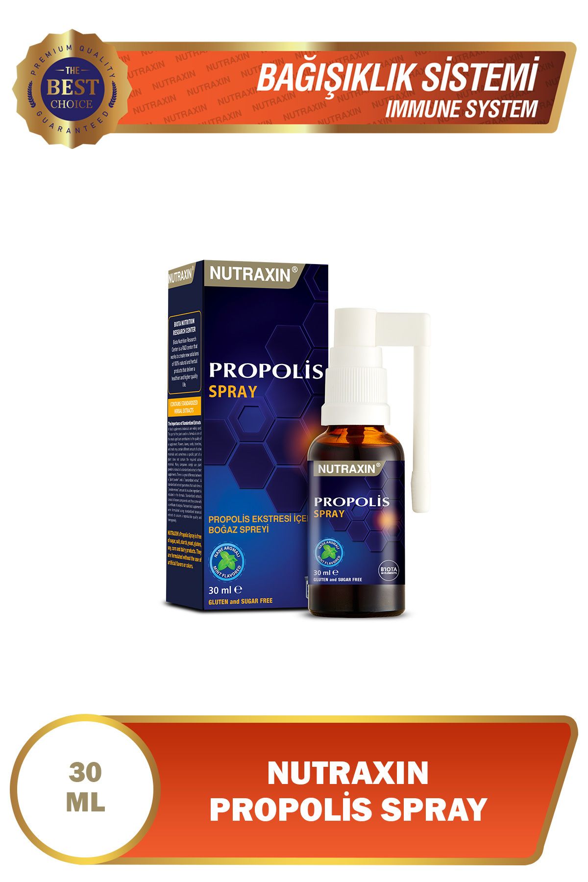 NUTRAXIN PROPOLİS BOĞAZ SPREYİ 30 ML