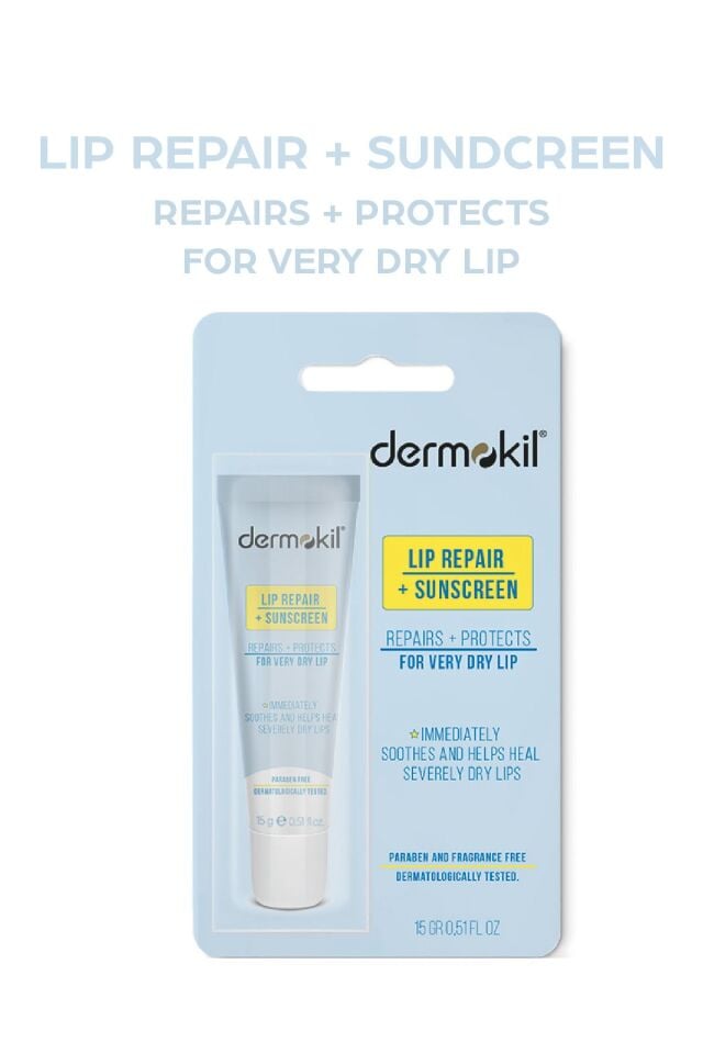 DERMOKİL REPAIR+SUNSCREEN LIP BALM