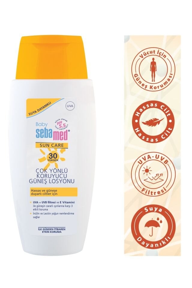 SEBAMED BABY GÜNEŞ LOSYONU SPF30 150 ML