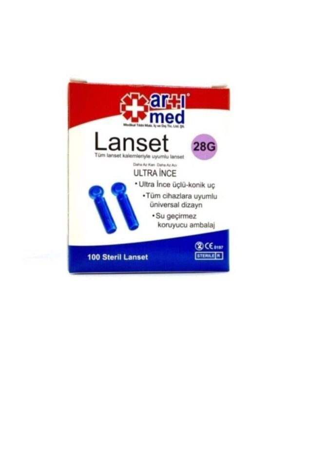 ARTIMED STERİL LANCET 28G 100LÜ