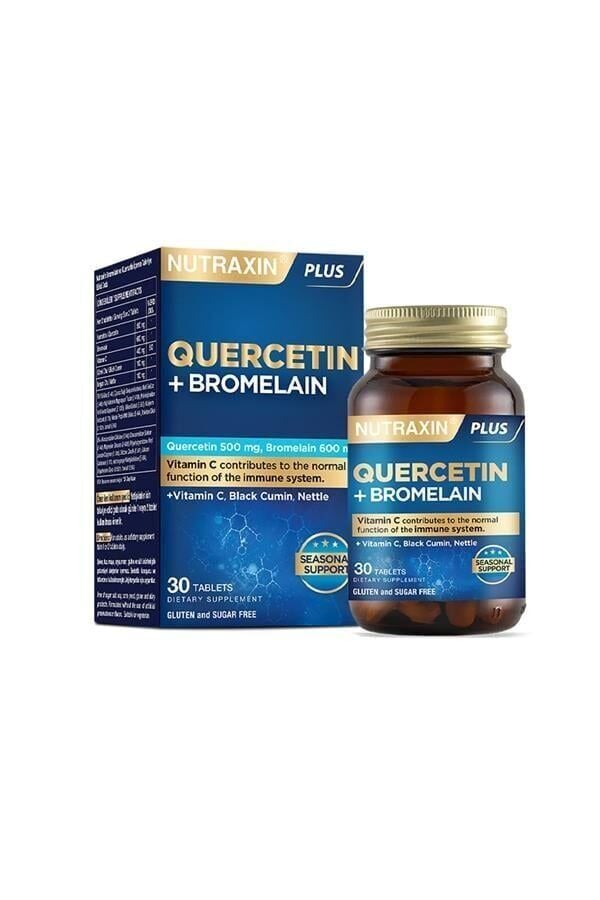 NUTRAXIN QUERCETIN BROMELAIN 30 TABLET