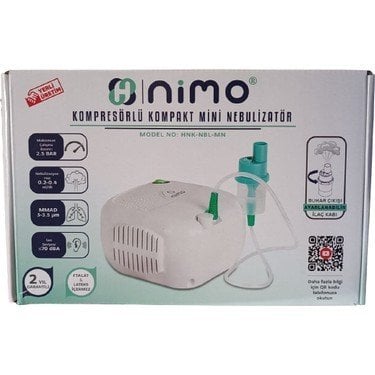 NİMO KOMPRESÖRLÜ MİNİ NEBULİZATÖR