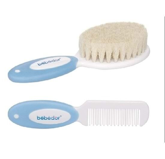 BEBEDOR 573 DOĞAL SAÇ FIRÇASI VE TARAK SETİ