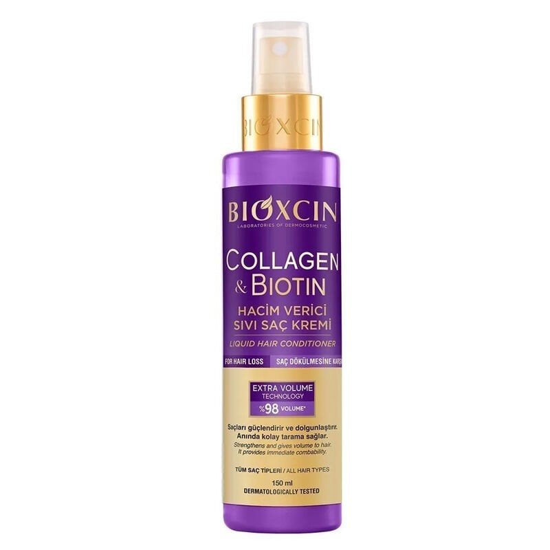BİOXCİN COLLAGEN BİOTİN HACİM VERİCİ SIVI SAÇ KREMİ 150 ML