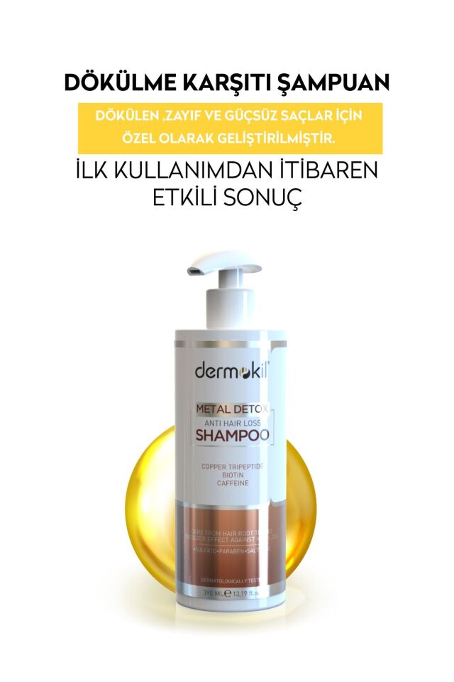 DERMOKİL DÖKÜLME KARŞITI ŞAMPUAN 390 ML