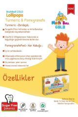 MULTIBALL COLD - TURMERİC 12 Lİ LOLİPOP