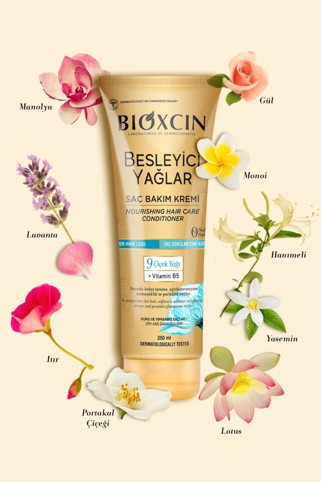 BİOXCİN BESLEYİCİ YAĞLAR SAÇ BAKIM KREMİ 250 ML