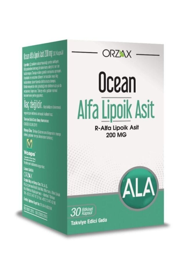 OCEAN ALFA LIPOIC ACID 200MG 30 KAPSUL
