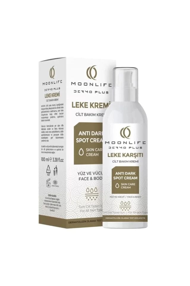 MOON LİFE ( DERMO PLUS ) LEKE KREMİ 100 ML