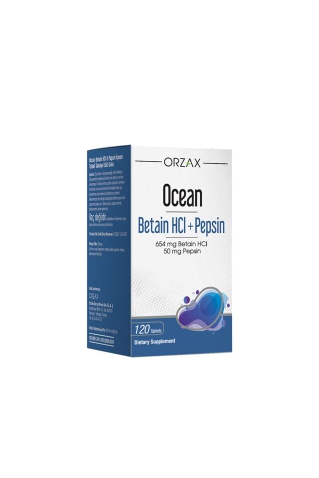 OCEAN BETAIN HCI + PEPSIN 120 TABLET