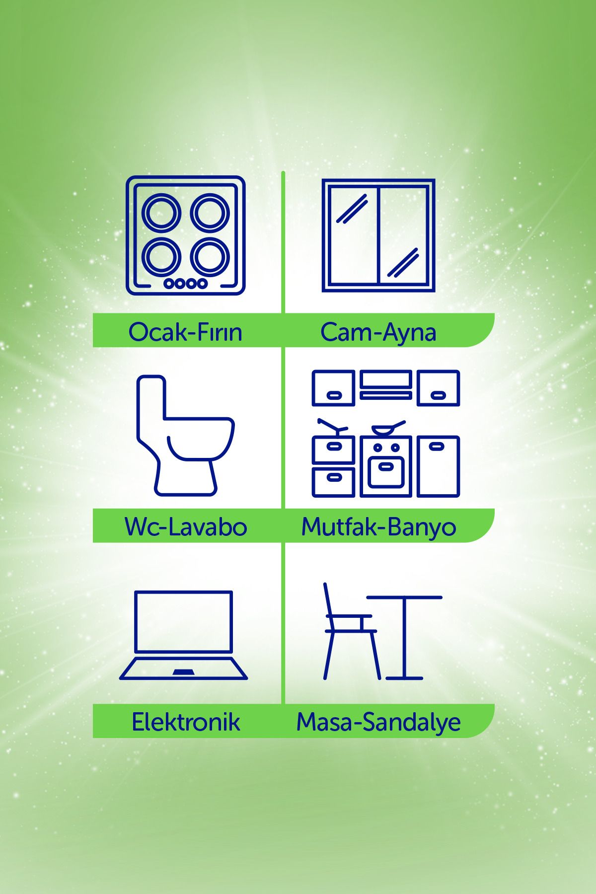 SOLO YÜZEY TEMİZLİK HAVLUSU DOĞAL SABUN 100LÜ