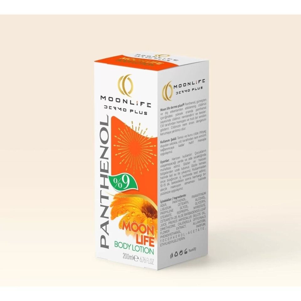 MOON LİFE (DERMO PLUS ) PANTHENOL VÜCUT LOSYONU 200 ML