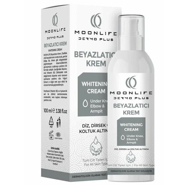 MOON LİFE (DERMO PLUS) BEYAZLATICI KREM 100 ML