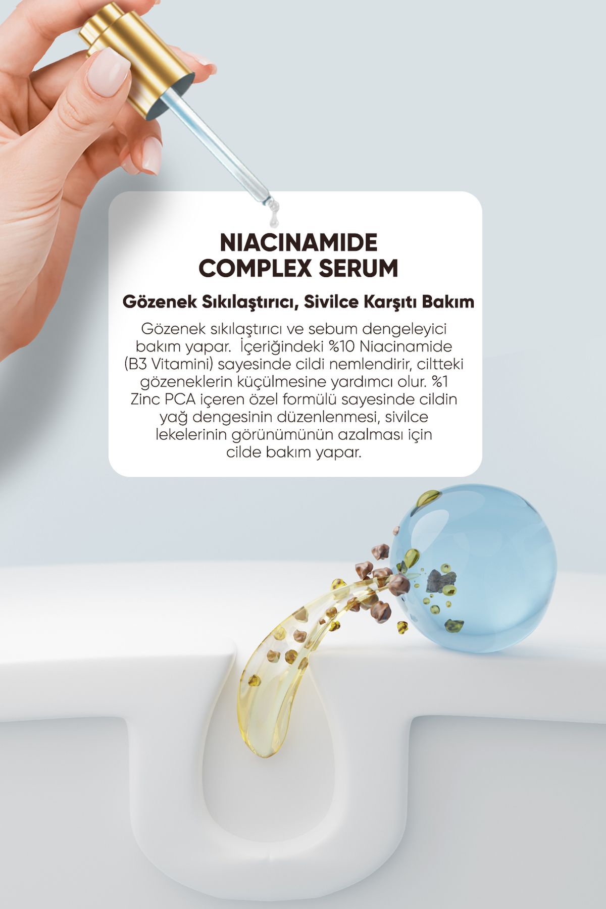 DERMOSKIN BE BRIGHT NIACINAMIDE COMPLEX SERUM