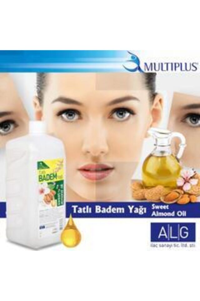MULTİPLUS TATLI BADEM YAĞI 1 LT