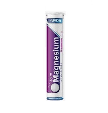 APEXİS MAGNESİUM 200 MG 20 EFERVESAN TABLET