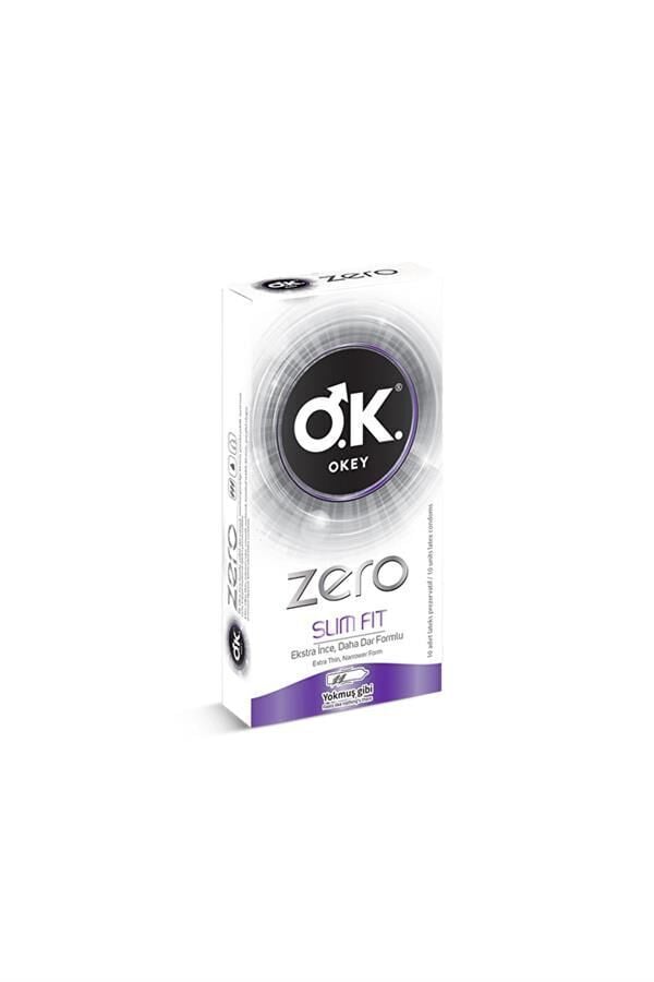 OKEY PREZERVATİF ZERO SLİM FİT 10 LU