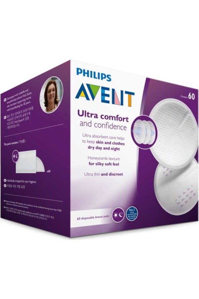 AVENT GÖĞÜS PEDİ 60 LI SCF254/61