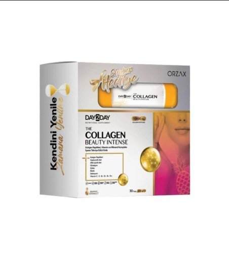 DAY2DAY THE COLLAGEN BEAUTY INTENSE ANANAS 30 SASE SHAKER HEDİYE