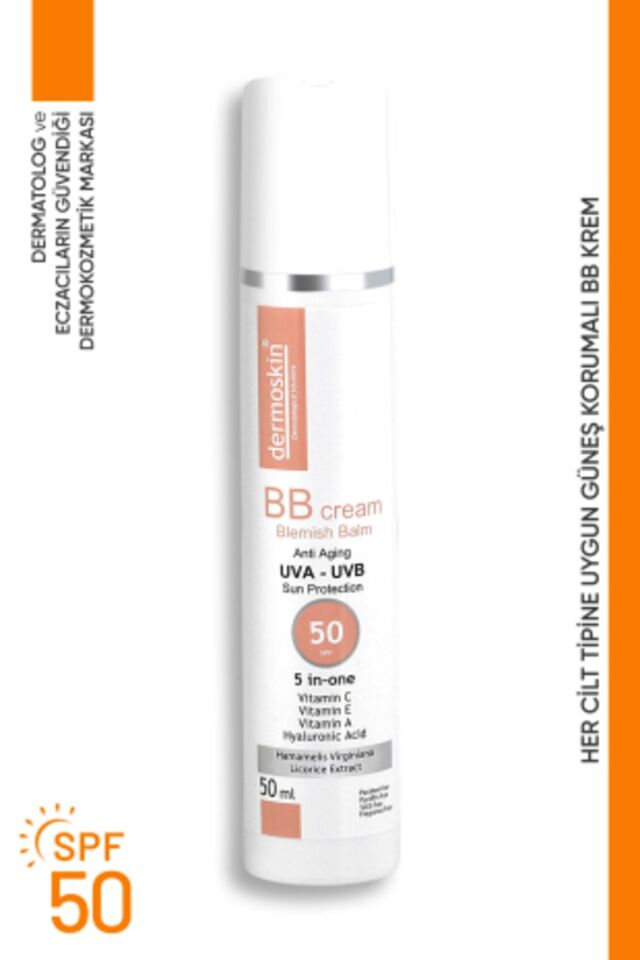 DERMOSKİN BB CREAM 50 SPF