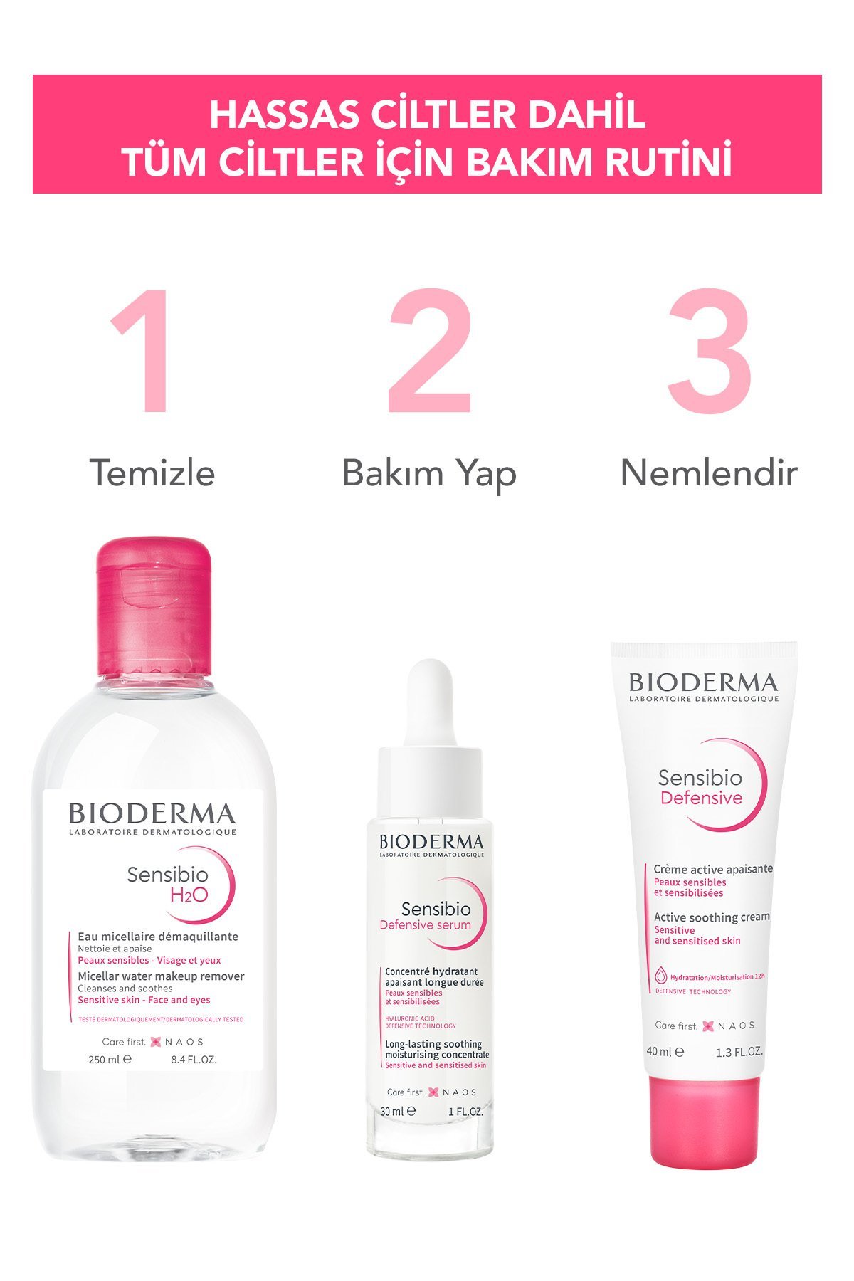 BİODERMA SENSİBİO H2O 250 ML