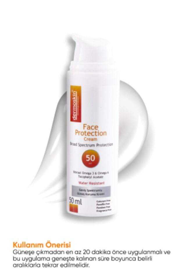 DERMOSKİN SUN SPF 50 GÜNEŞ KREMİ