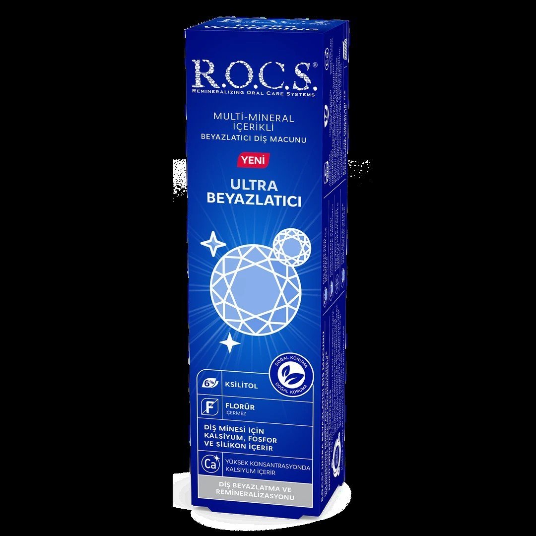 ROCS ULTRA BEYAZLATICI DİŞ MACUNU 75 ML