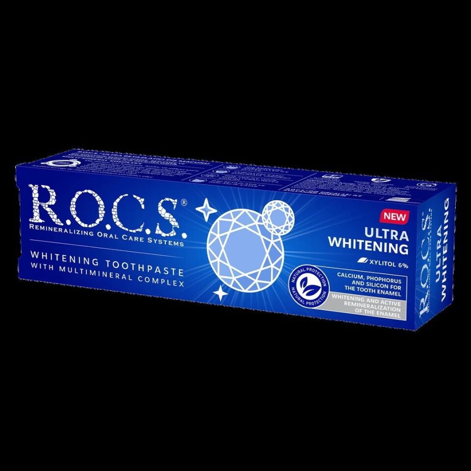 ROCS ULTRA BEYAZLATICI DİŞ MACUNU 75 ML