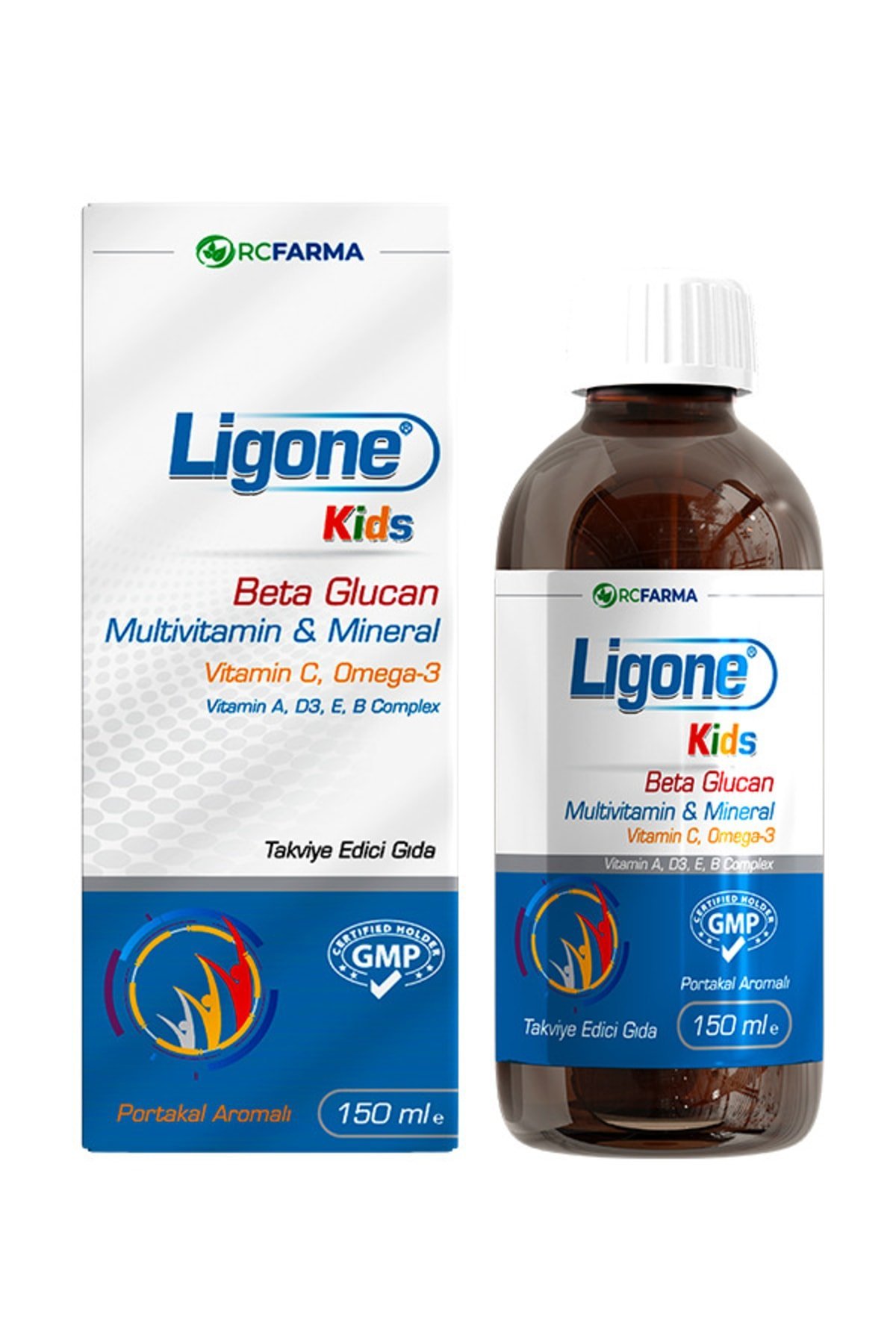 LİGONE KİDS MULTİVİTAMİN ŞURUP 150 ML