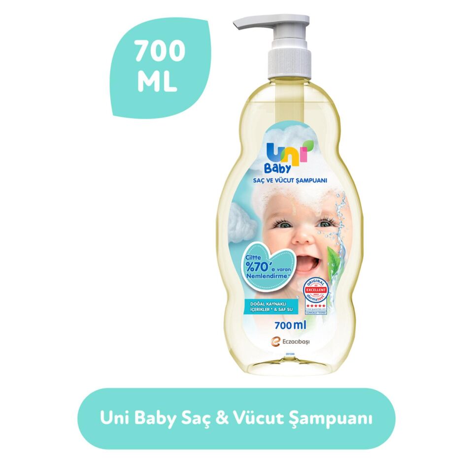 UNI BABY BEBEK ŞAMPUANI 700 ML
