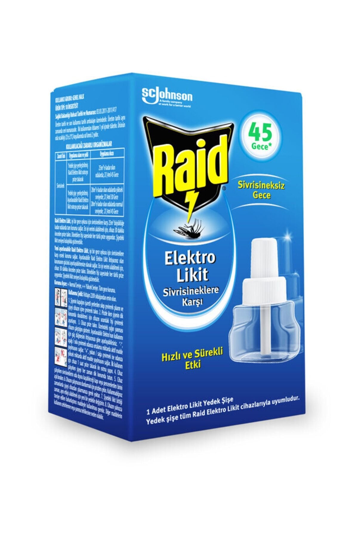 RAİD ELEKTRO LİKİT YEDEK ŞİŞE