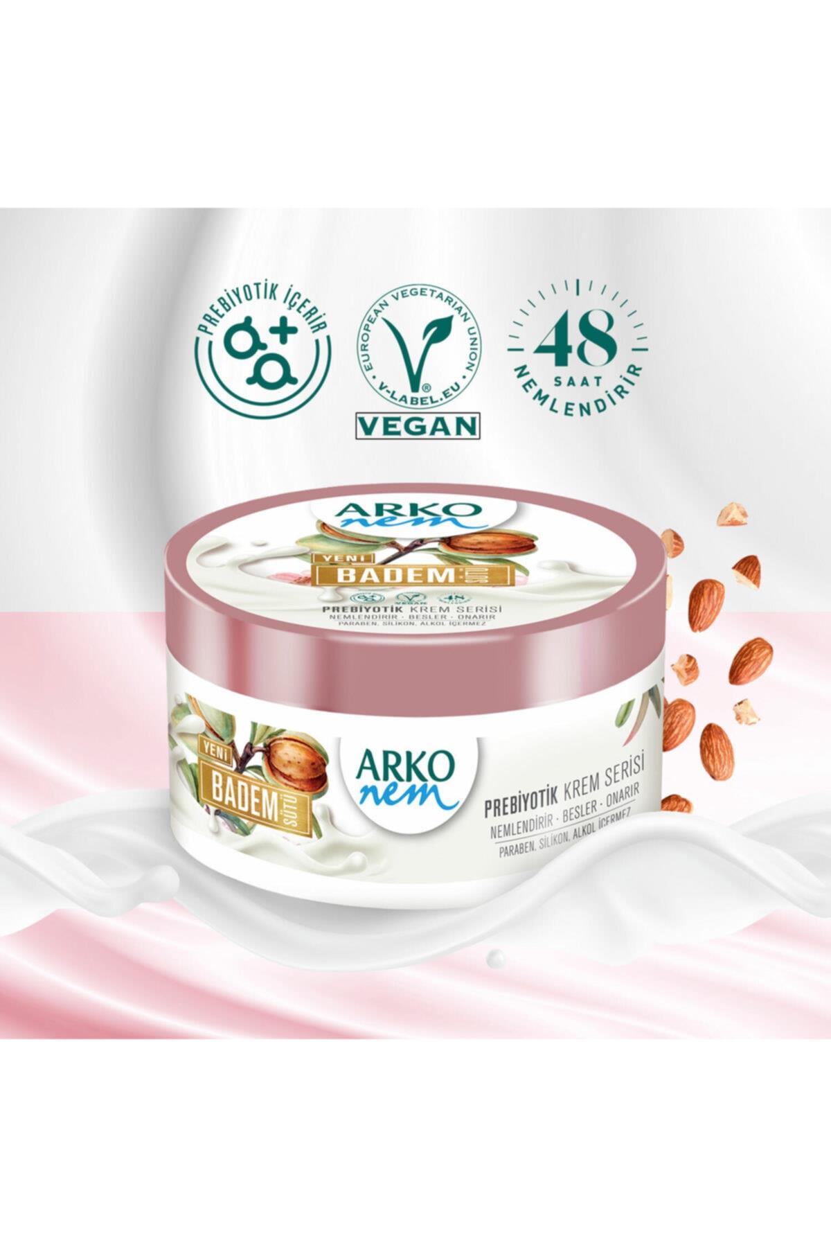 ARKO NEM KREM PREBİYOTİK BADEM SÜTLÜ 250 ML