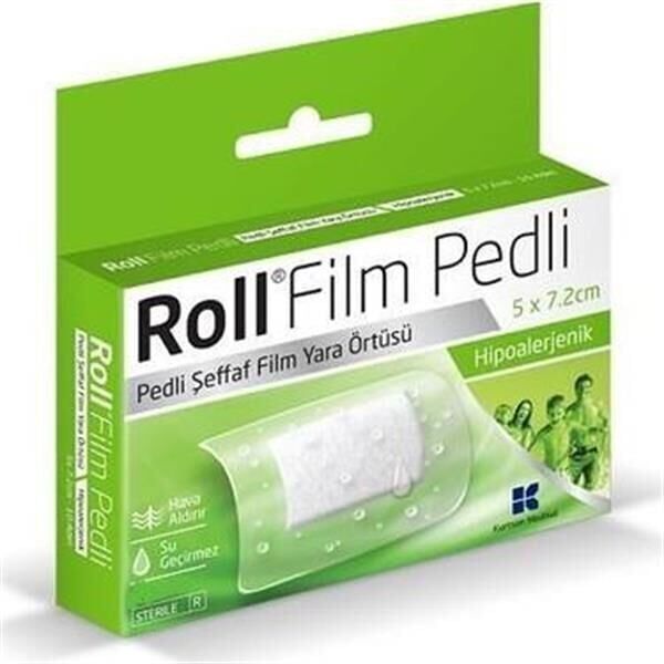 ROLL FİLM PEDLİ 5X7.2 CM-10 LU